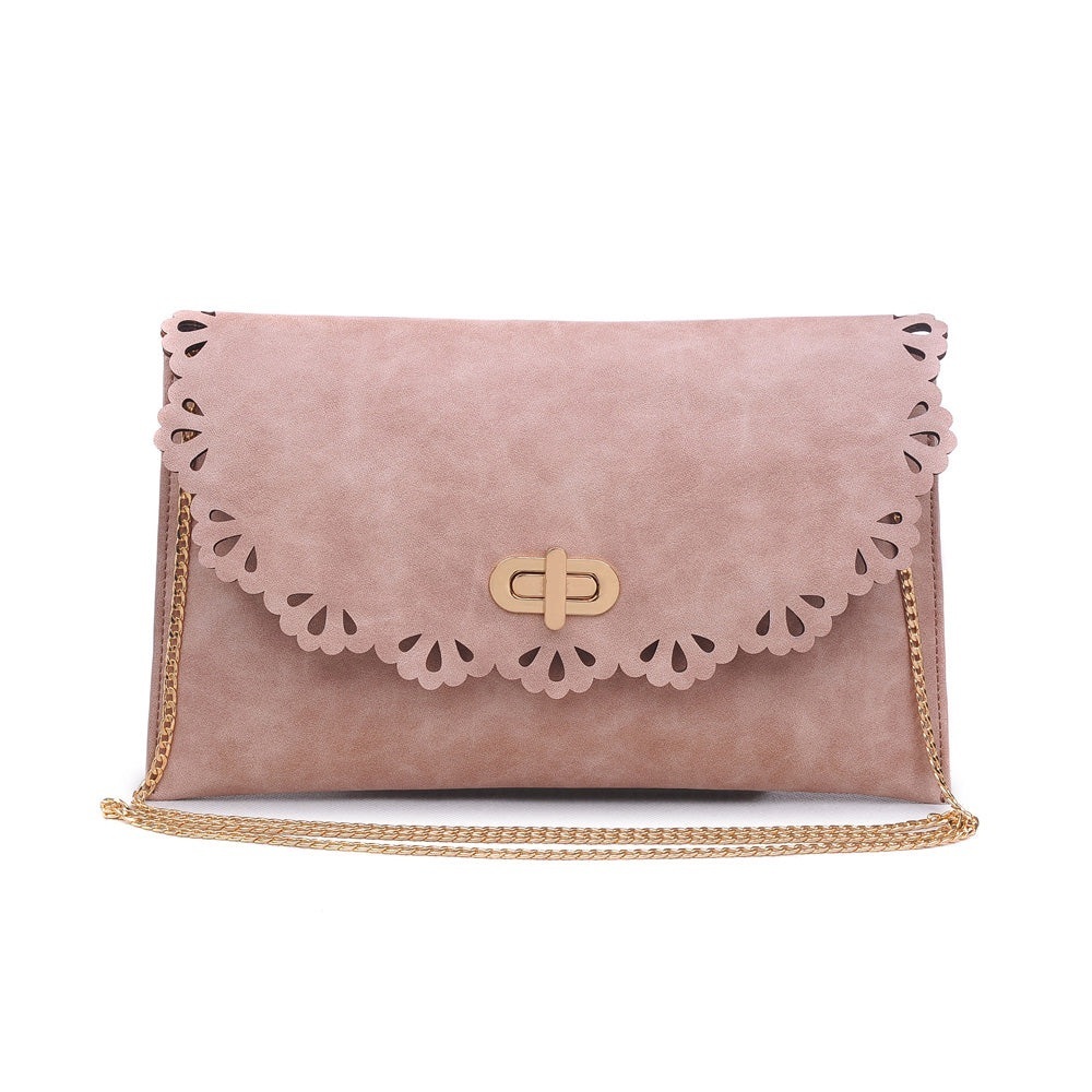 Moda Luxe Lola Clutch pink and gold